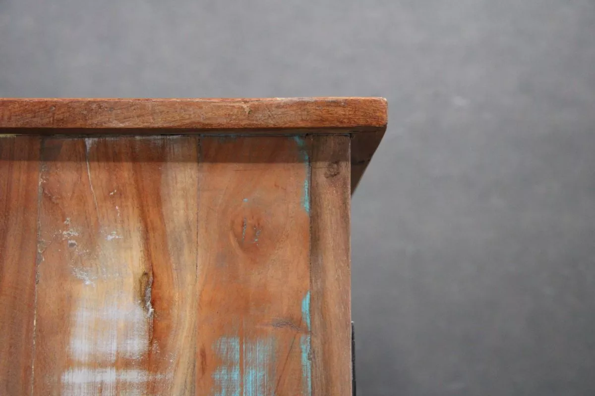 KOMODA SPIRIT #05 Lakierowane drewno z odzysku 150x38x85 cm (3) B 1734