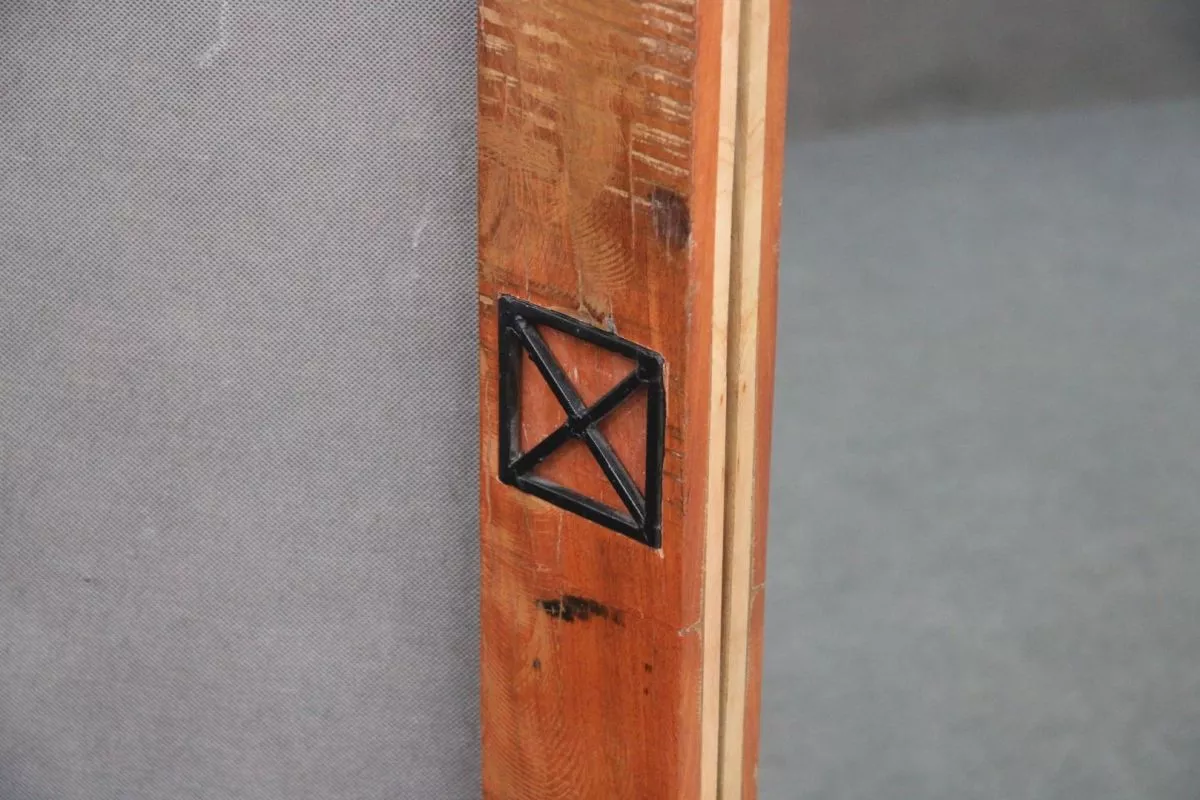LUSTRO SPIRIT #112 Lakierowane lite drewno z odzysku 60x145 cm (1) B 4545
